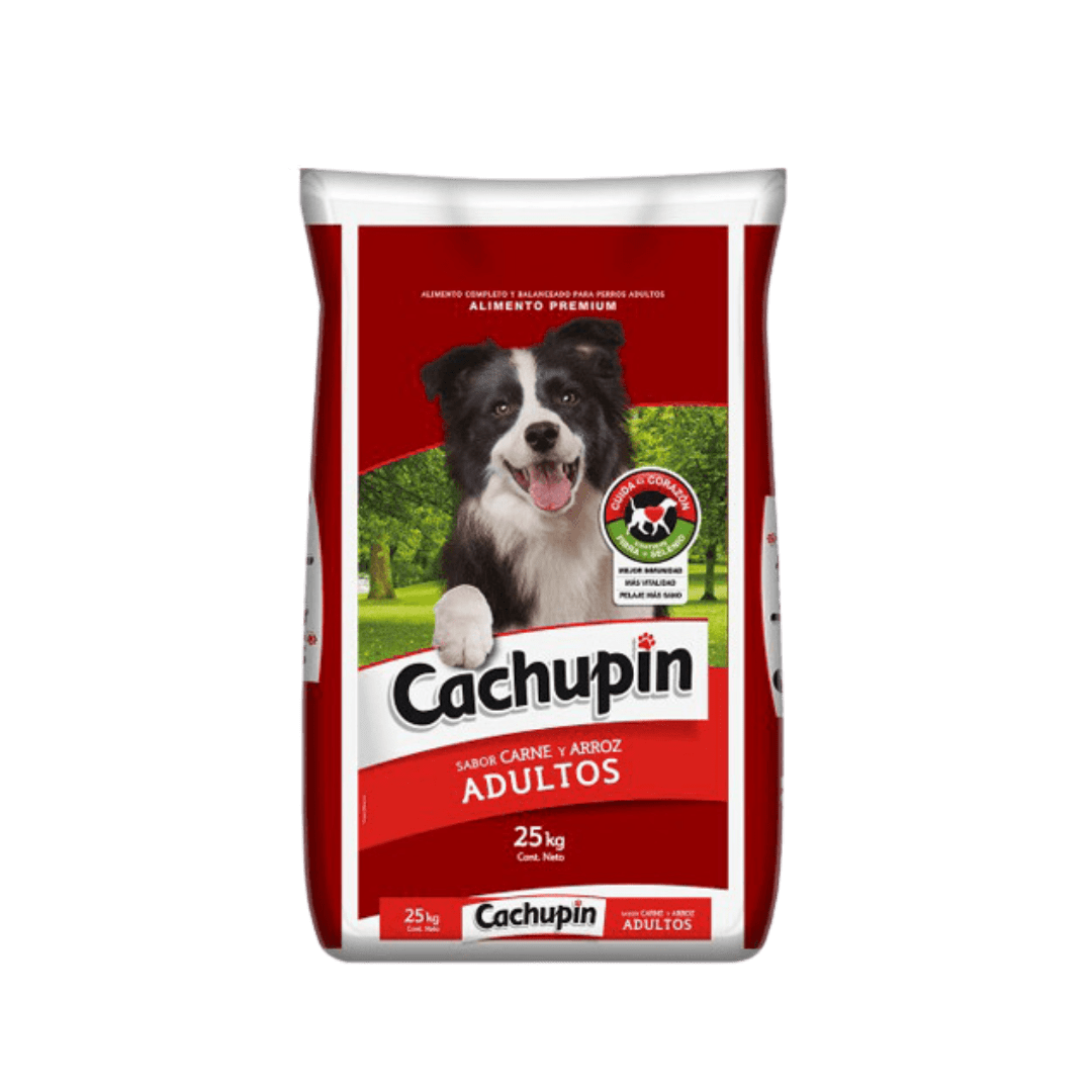 CACHUPIN - ADULTO CARNE Y ARROZ 25 KG