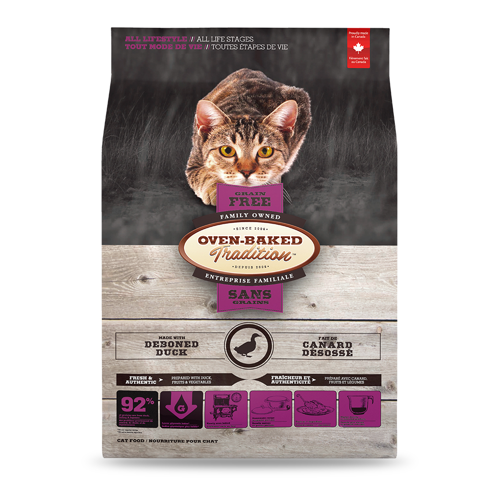 OVEN BAKED TRADITION - GRAIN FREE CAT - DUCK (2,27 KG)