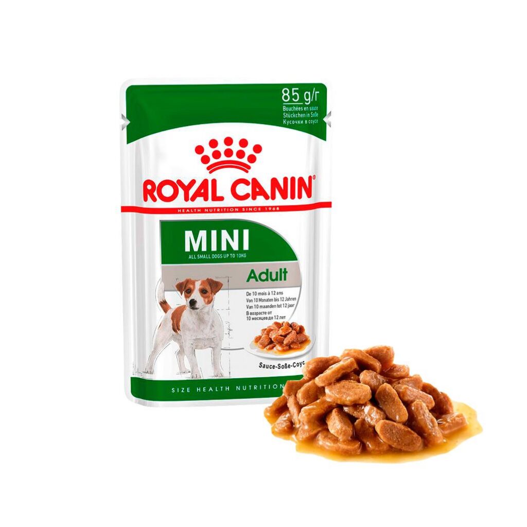 ROYAL CANIN PERRO - POUCH MINI ADULTO 85 GR