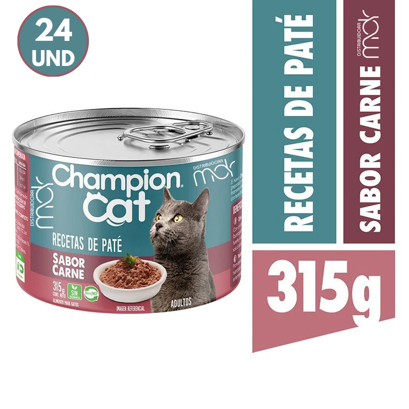 CHAMPION CAT - LATA CARNE 315 GR (24*315GR)