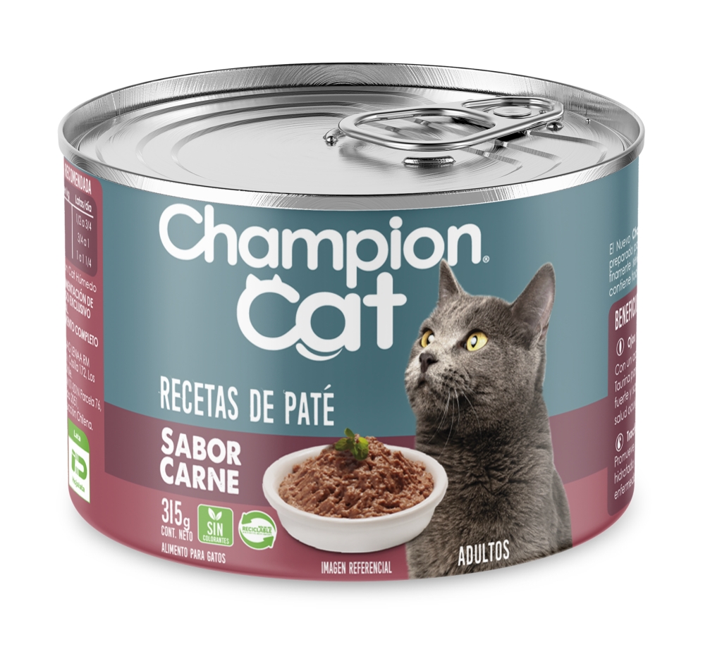 CHAMPION CAT - LATA CARNE 315 GR (24*315GR) - Imagen 2