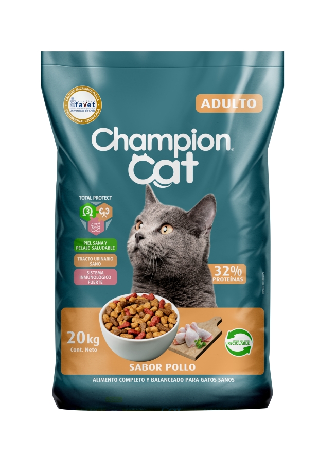 CHAMPION CAT - POLLO 20 KG