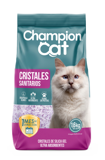CHAMPION CAT - CRISTALES SANITARIOS 1.6 KG