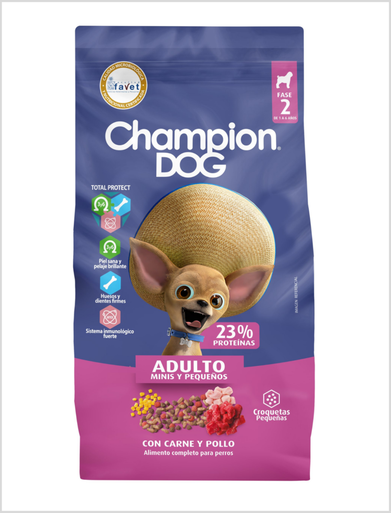 CHAMPION DOG - ADULTO RAZA PEQUEÑA 18 KG