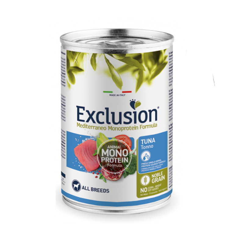 EXCLUSION - MEDITERRANEO PERRO ATUN 400 GRS