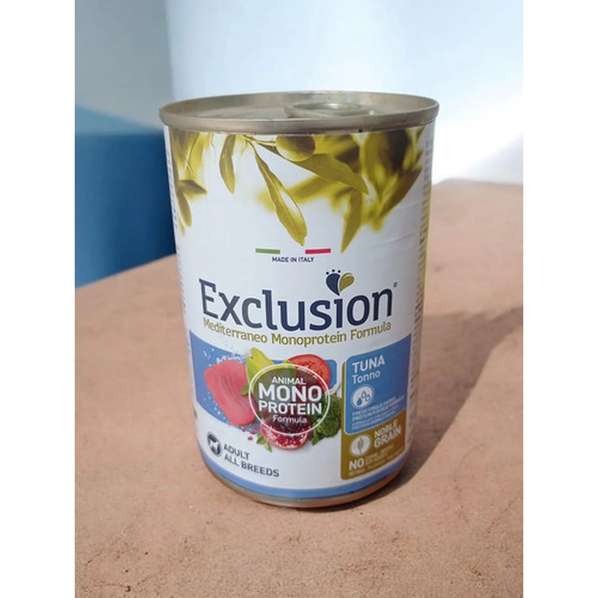 EXCLUSION - MEDITERRANEO PERRO ATUN 400 GRS - Imagen 2