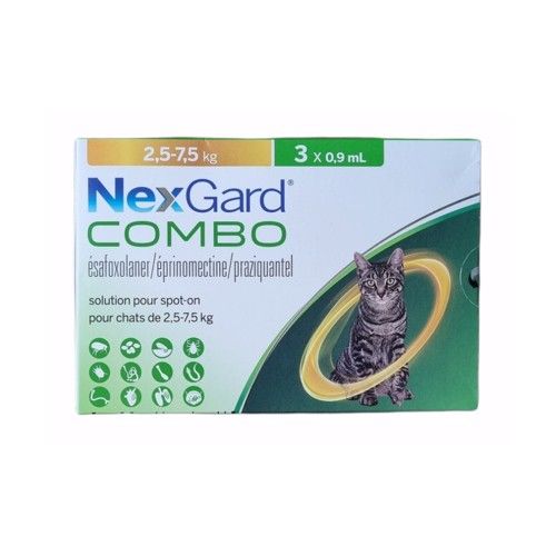 NEX GARD - PIPETA COMBO GATO 2.5-7.5 KG - Imagen 2