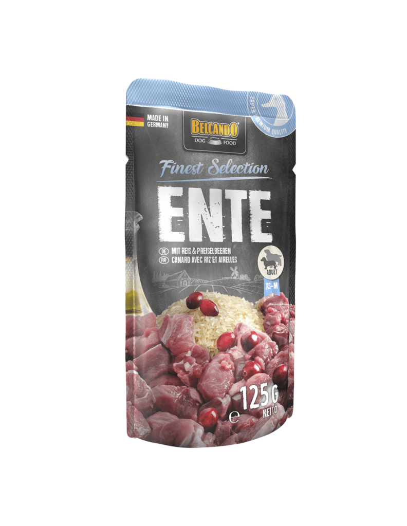 BELCANDO - PATO CON ARROZ Y ARANDANO 125 GR