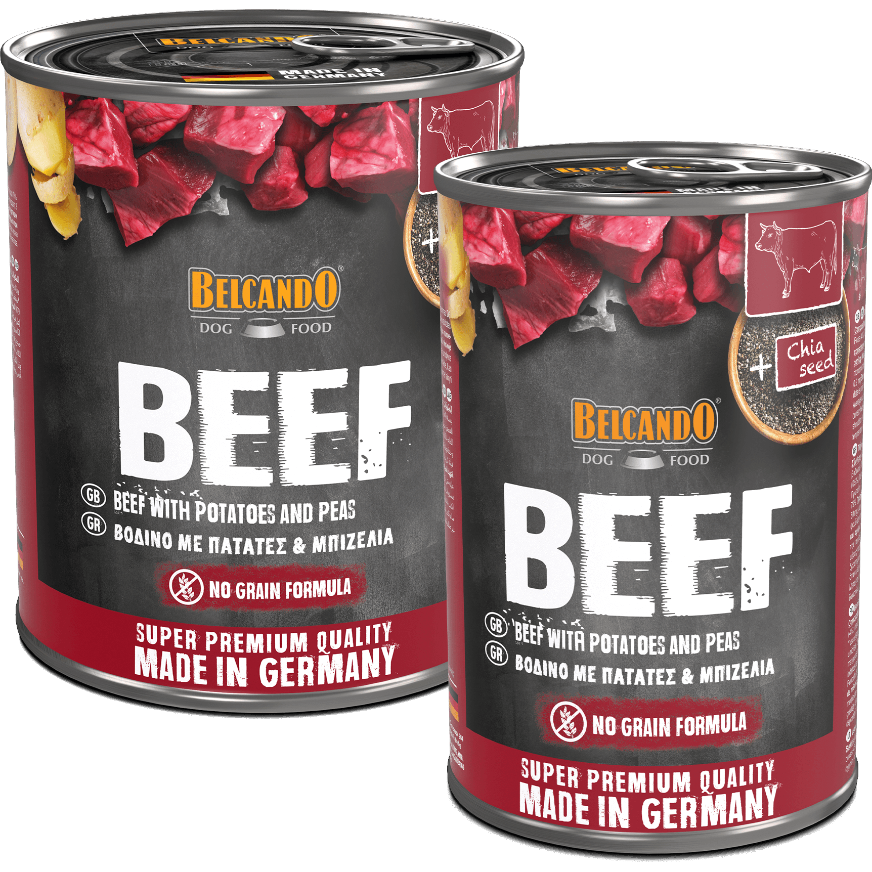 BELCANDO - TERNERA CON PATATA Y GUISANTE 800 G