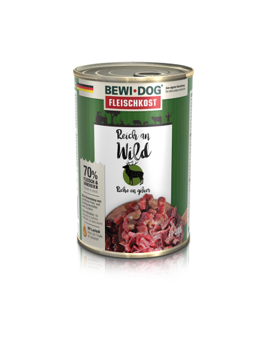 BEWIDOG - LATA RICO EN VENADO 400 GR
