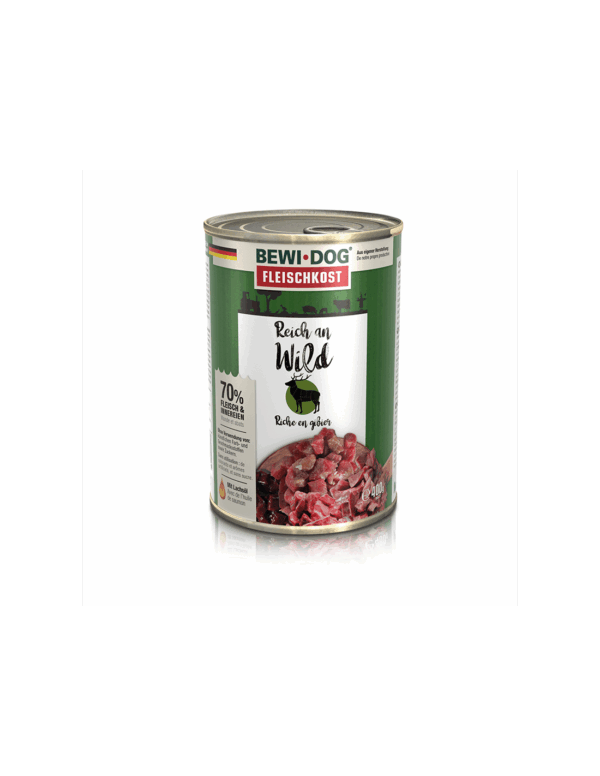 BEWIDOG - LATA RICO EN VENADO 400 GR - Imagen 2
