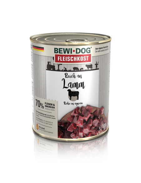 BEWIDOG - RICO EN CORDERO 800 GR