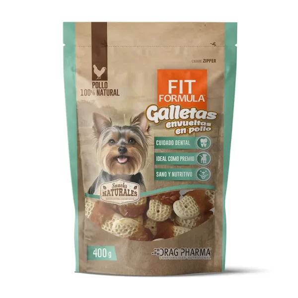 FIT FORMULA - SNACK GALLETAS CON POLLO 400 GR
