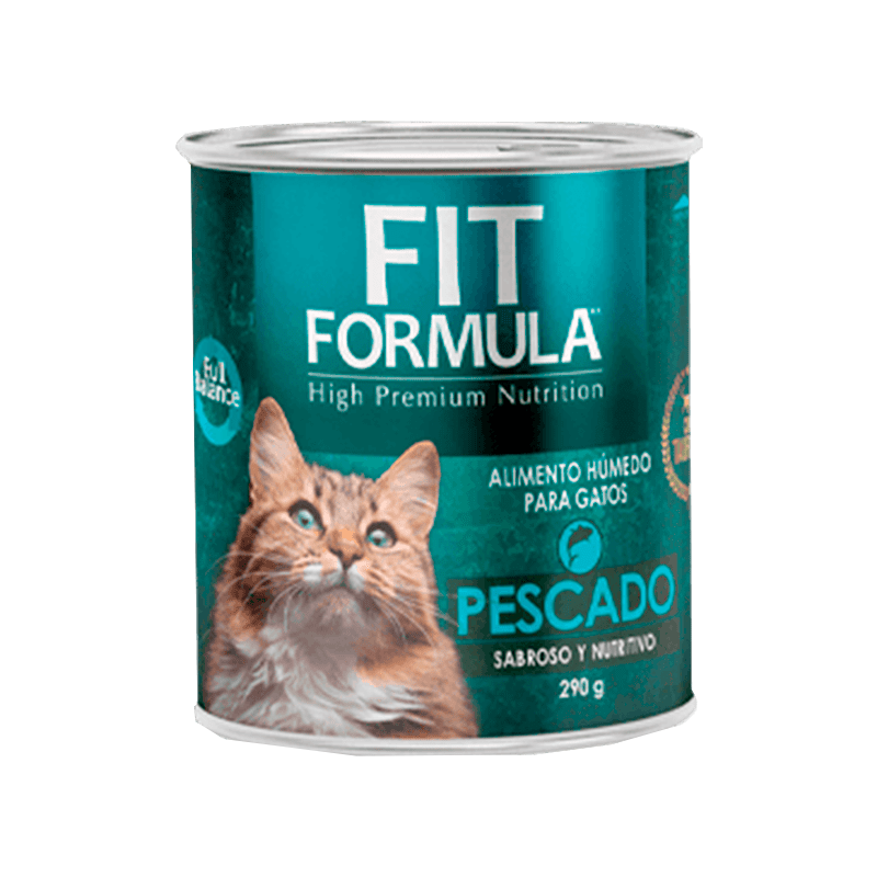 FIT FORMULA - LATA GATO PESCADO 290G