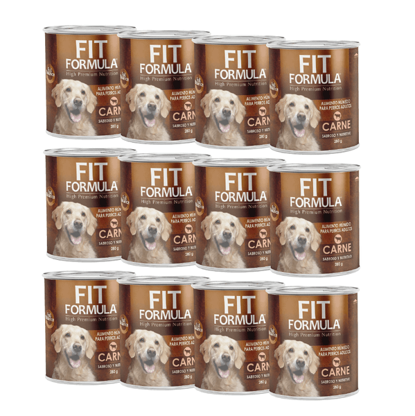 FIT FORMULA - LATA PERRO CARNE 280G - Imagen 3