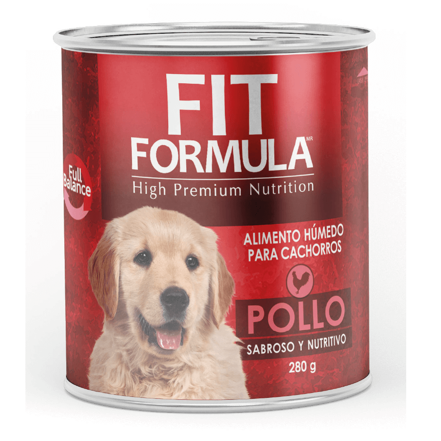 FIT FORMULA - LATA CACHORRO POLLO 280G - Imagen 2