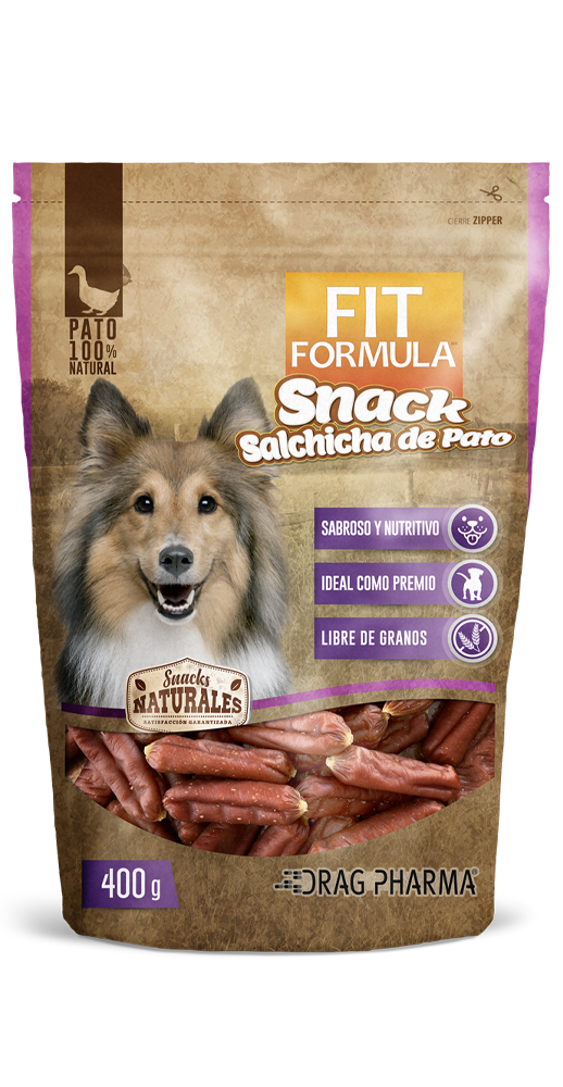 FIT FORMULA - SNACK SALCHICHA DE PATO 400 GR