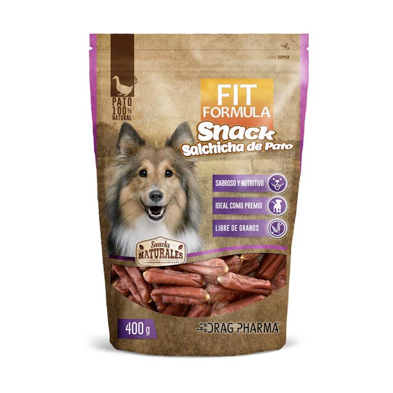 FIT FORMULA - SNACK SALCHICHA DE PATO 400 GR - Imagen 2