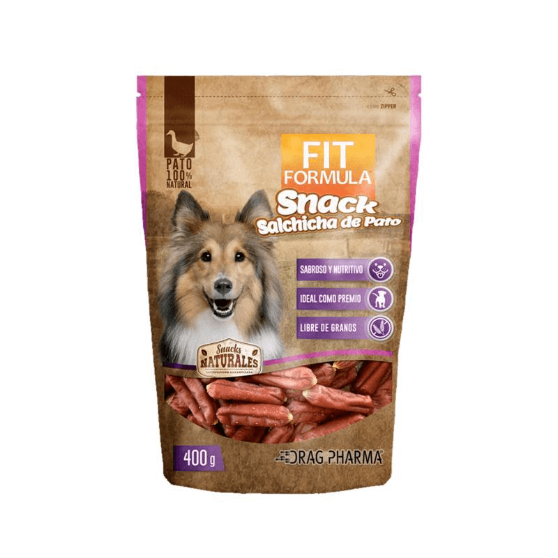 FIT FORMULA - SNACK SALCHICHA DE PATO 400 GR - Imagen 3