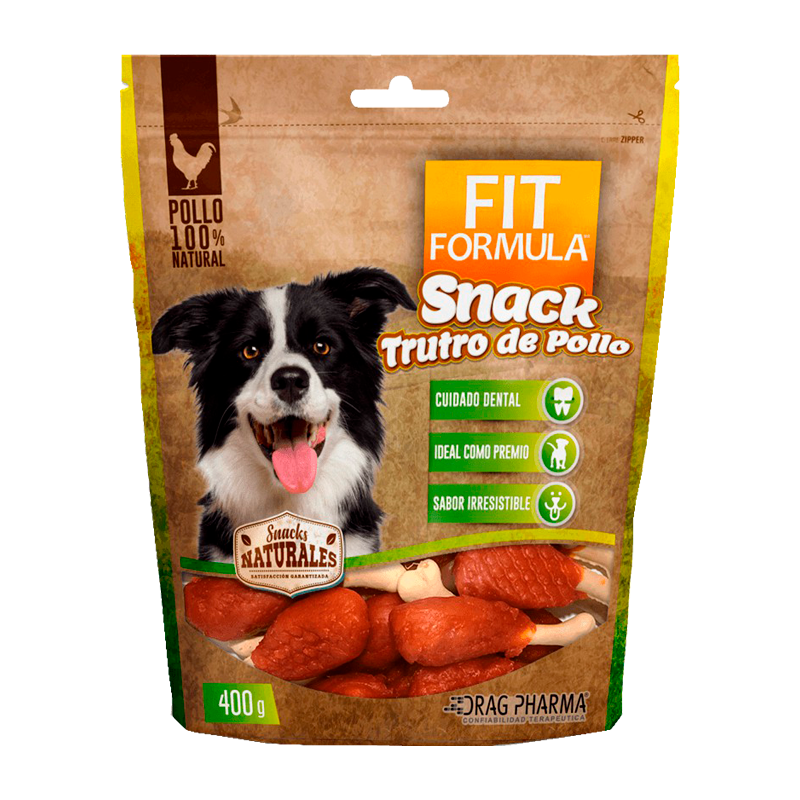 FIT FORMULA - SNACKS TRUTRO DE POLLO 400G