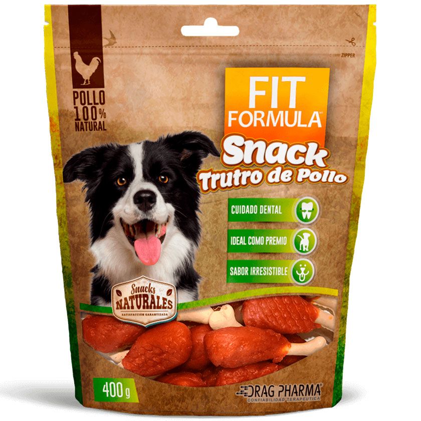 FIT FORMULA - SNACKS TRUTRO DE POLLO 400G - Imagen 3