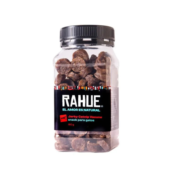 RAHUE - JERKY CATNIP VACUNO 160 GR