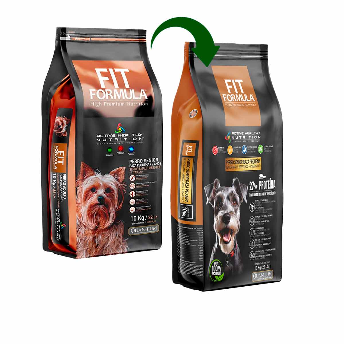 FIT FORMULA - SENIOR RAZA PEQUEÑA 10 KG - Imagen 3