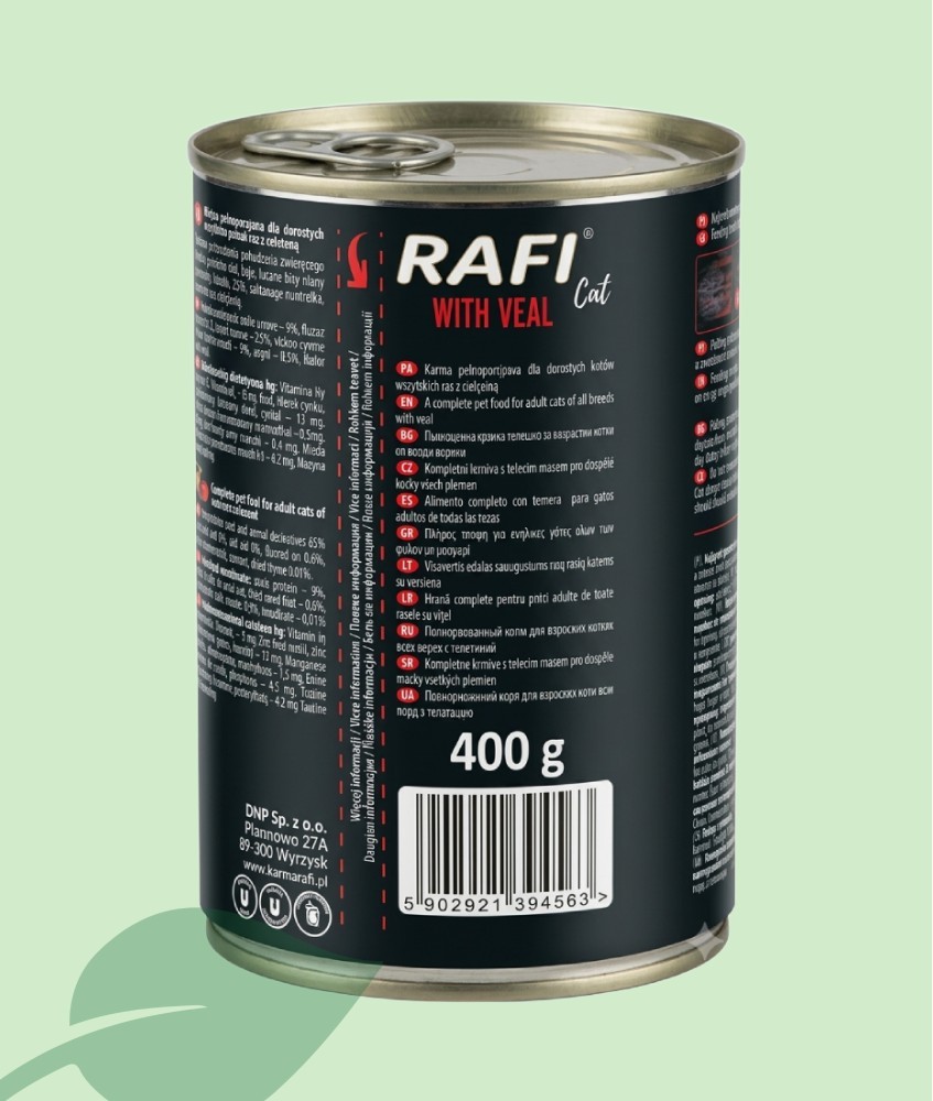 RAFI - CAT VEAL 400 GR - Imagen 3