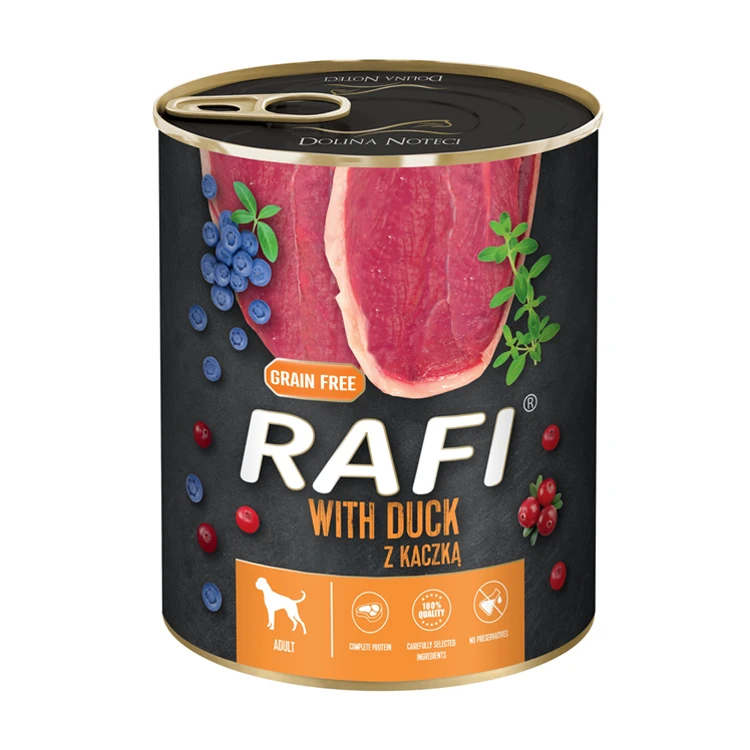 RAFI - DUCK BLUEBERRY AND CRANBERRY 400 GR
