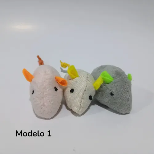 WONDER CAT - SET 3 RATONES DE TELA PARA GATOS (62626-127) - Imagen 3
