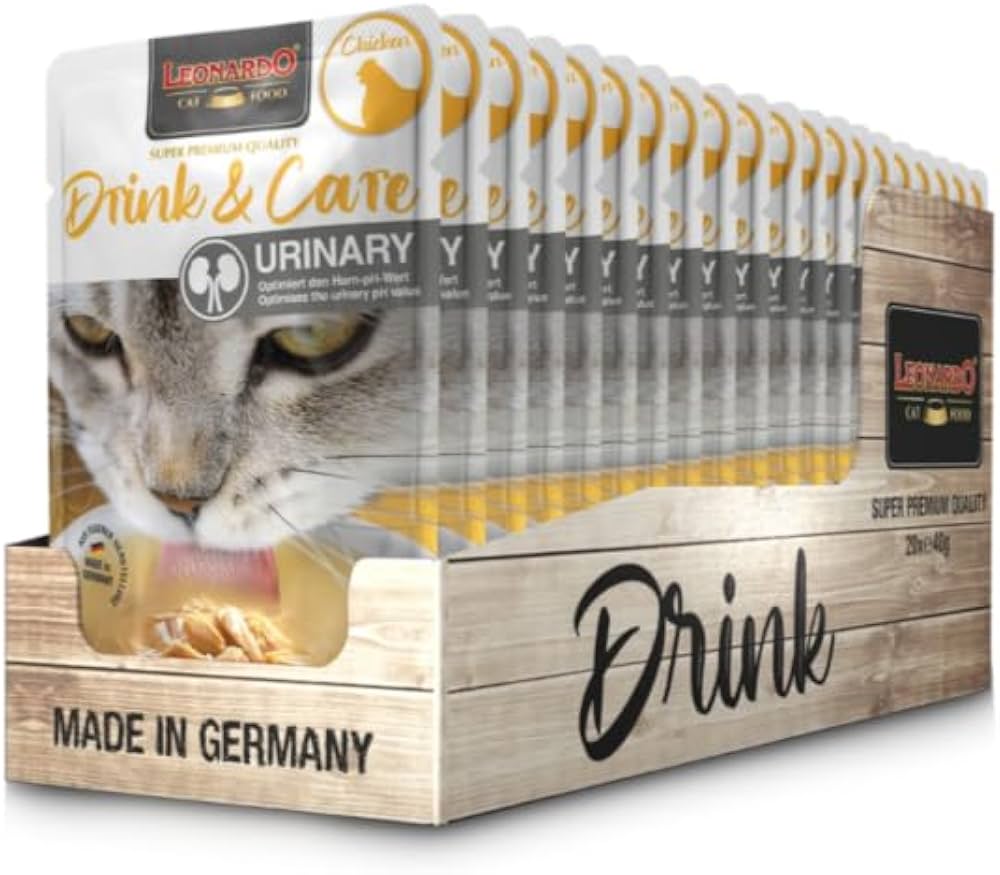 LEONARDO - DRINK & URINARY CARE 40 GR SABOR POLLO - Imagen 2