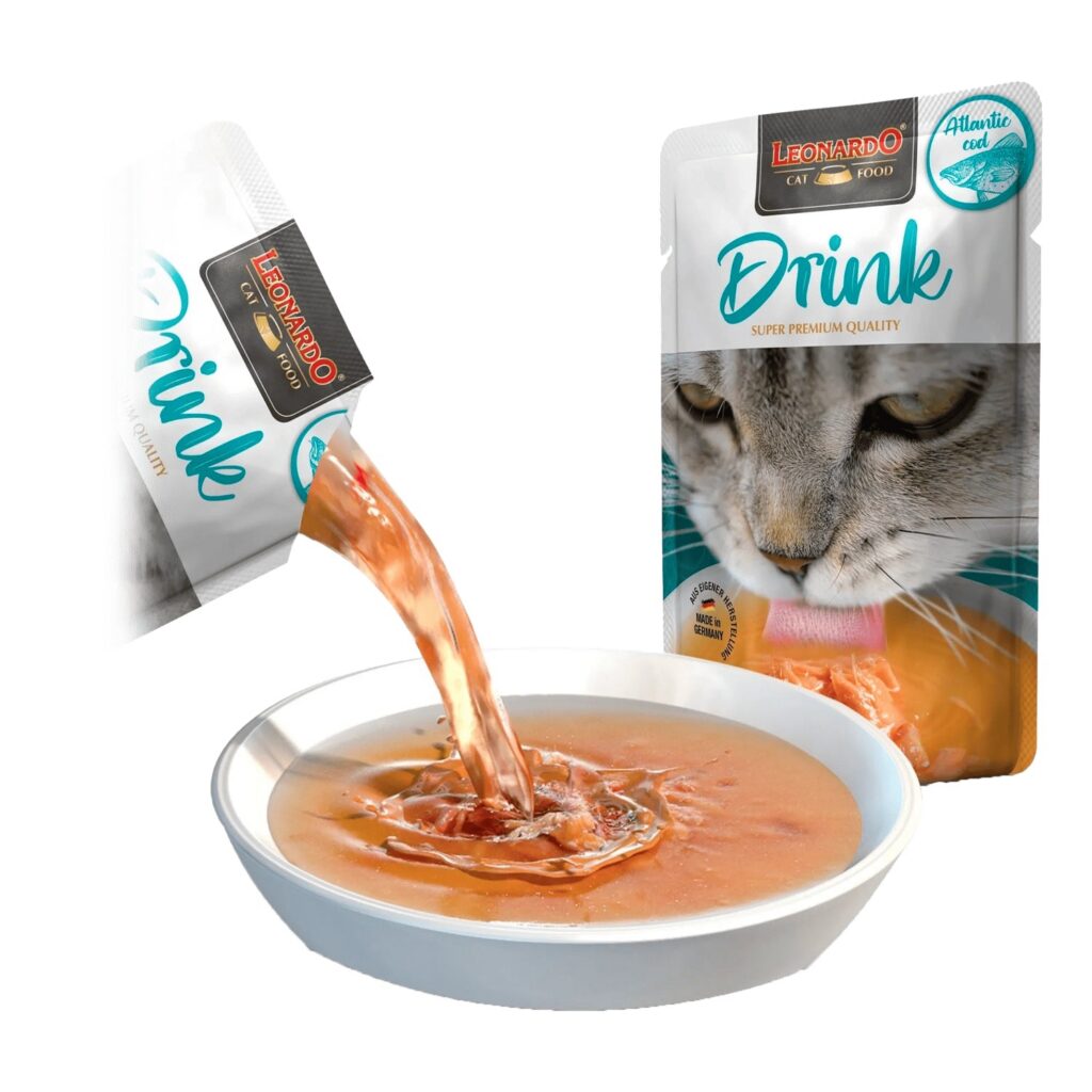 LEONARDO - DRINK ATLANTIC COD 40 GR POLLO Y BACALAO