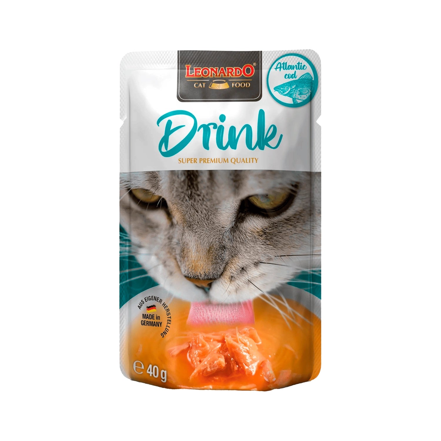LEONARDO - DRINK ATLANTIC COD 40 GR POLLO Y BACALAO - Imagen 2