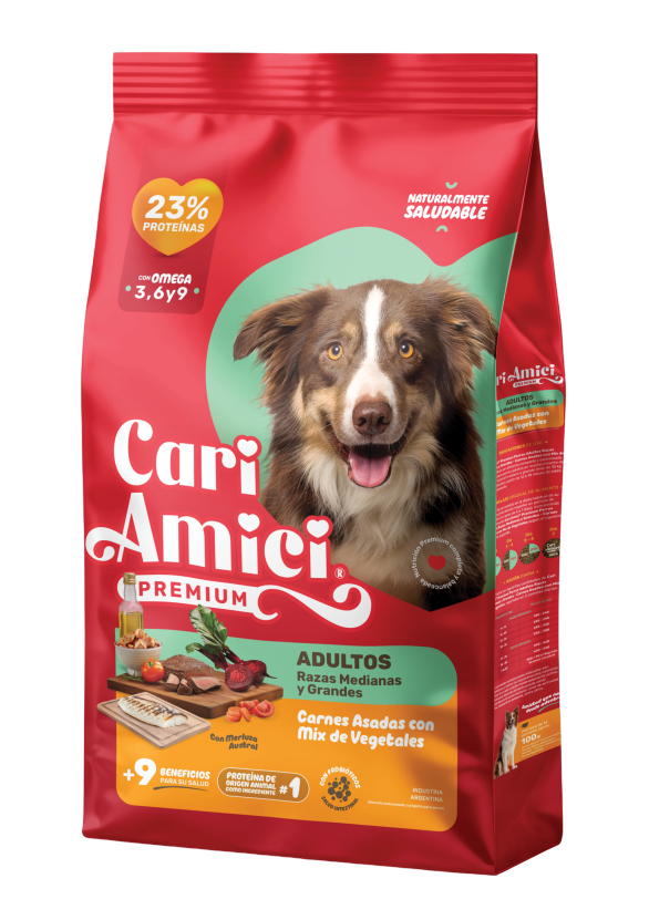 CARI AMICI PERRO - ADULTO MIX 20+2 KG