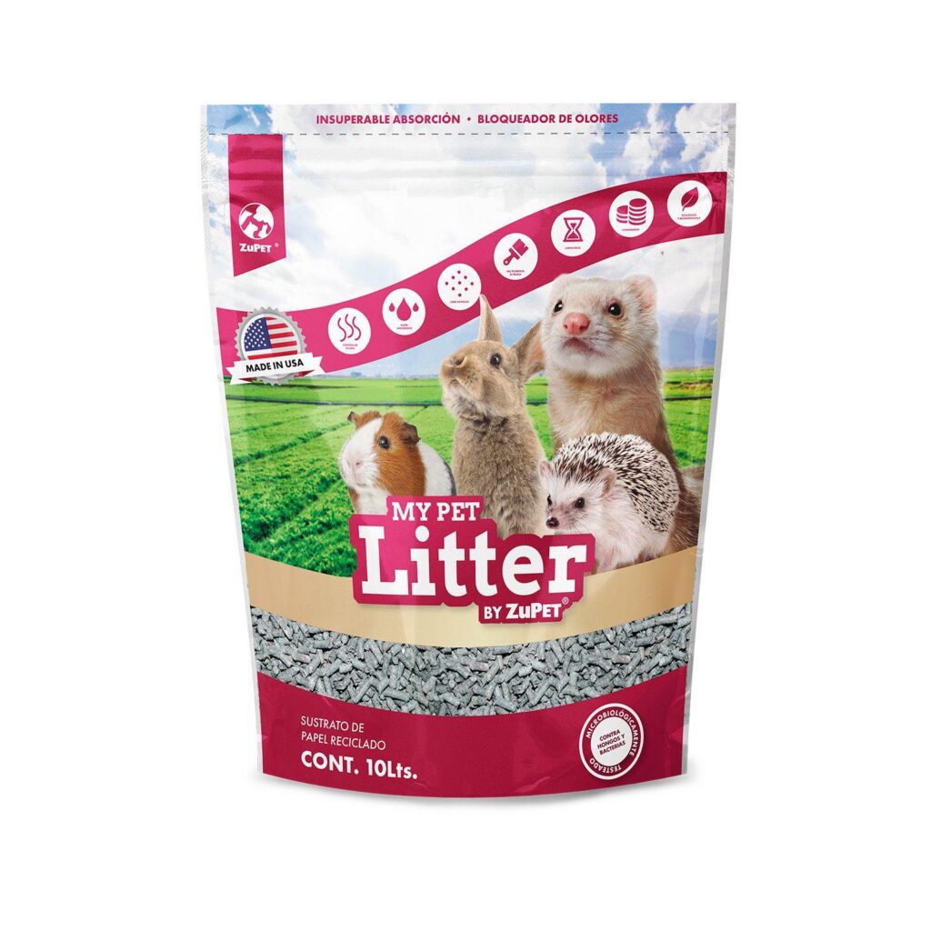 MY PET - ZUPET LITTER 10 LT SUSTRATO DE PAPEL
