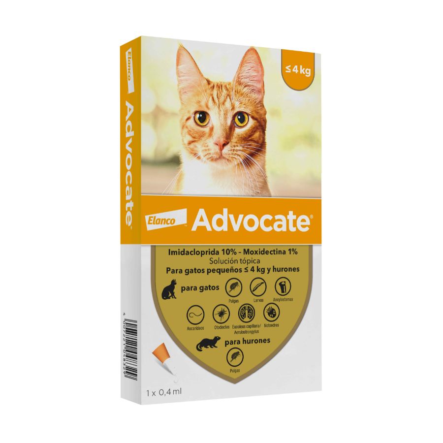 ADVOCATE - GATOS HASTA 4 KG