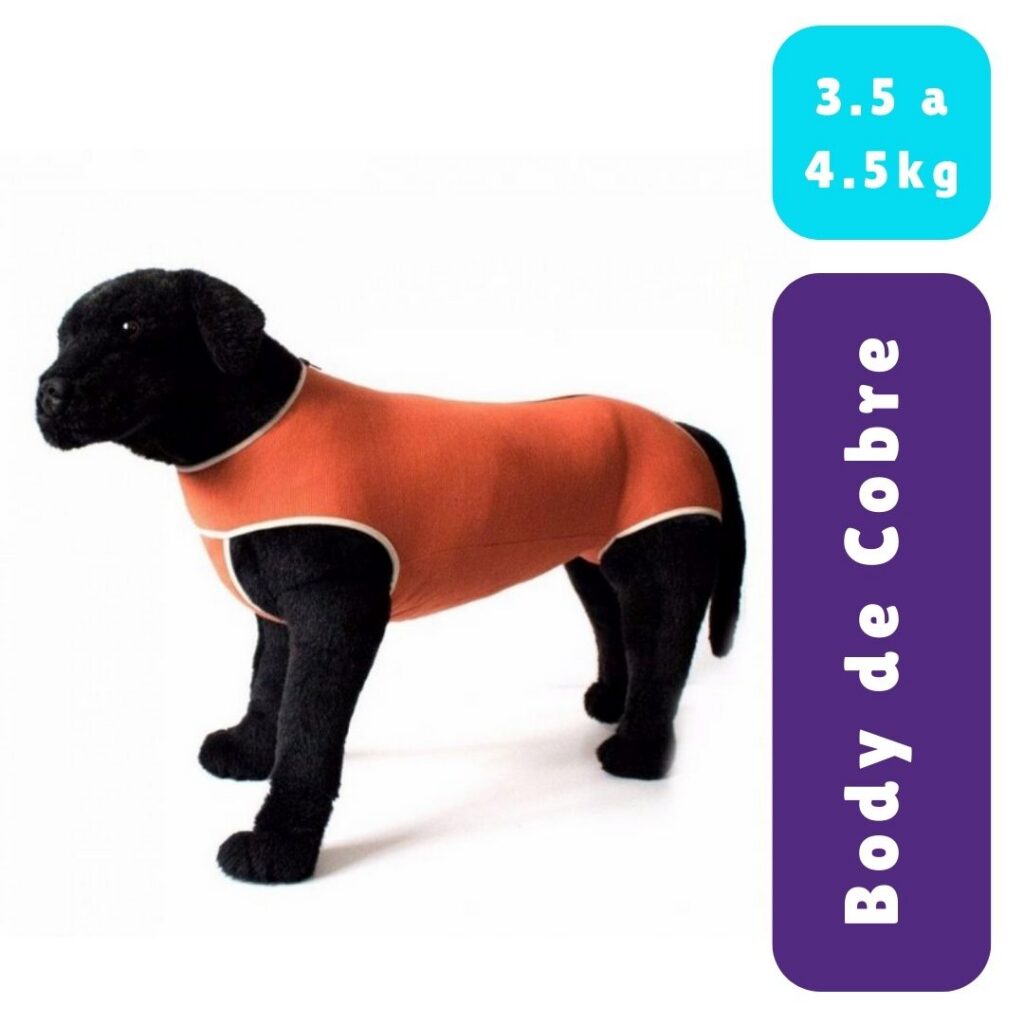 CUNATEX - BODY DE COBRE PERRO TALLA 2