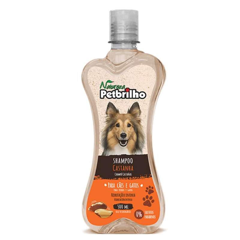 PETBRILHO - SHAMPOO DE CASTAÑA 500 ML