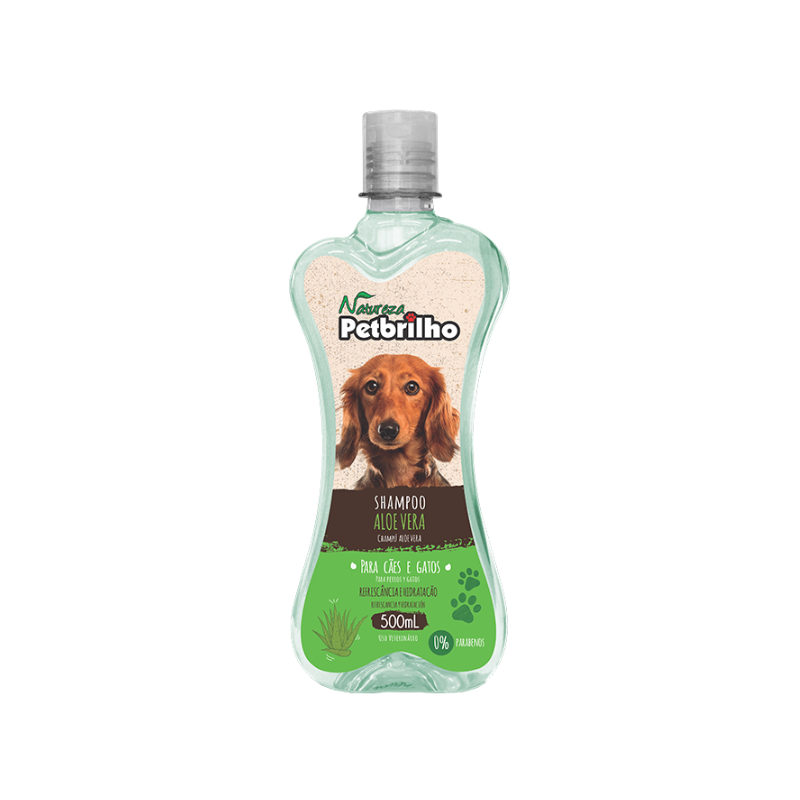 PETBRILHO - SHAMPOO DE ALOE VERA 500 ML - Imagen 2