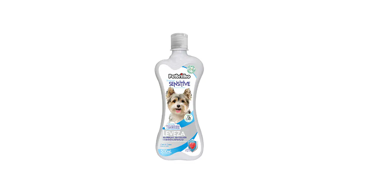 PETBRILHO - SHAMPOO SENSITIVE PERROS Y GATOS 500 ML
