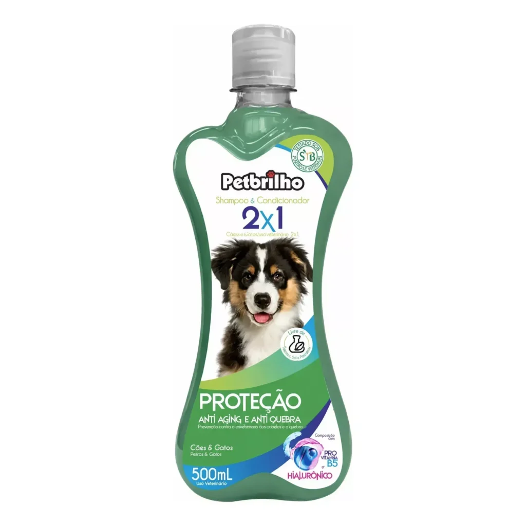 PETBRILHO - SHAMPOO DE 2X1 PETBRILL 500 ML