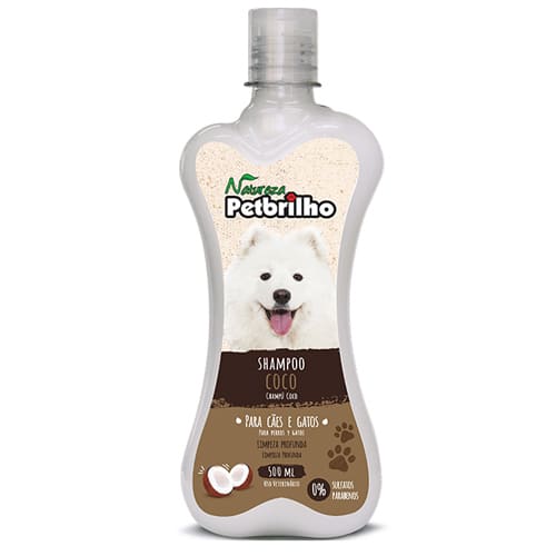 PETBRILHO - SHAMPOO DE COCO PETBRILL 500 ML