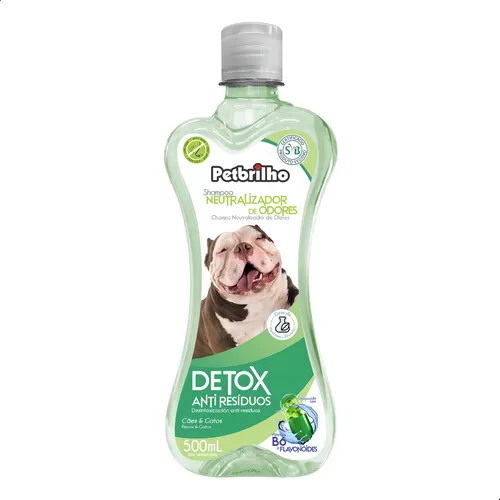 PETBRILHO - SHAMPOO NEUTRALIZADOR DE OLORES 500 ML