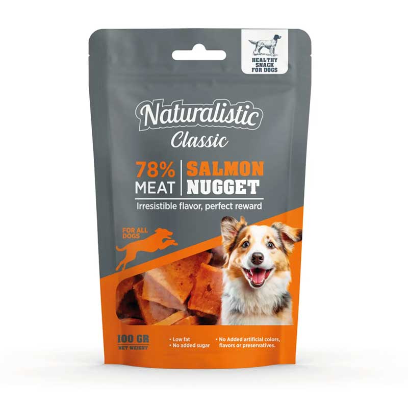 NATURALISTIC - SALMON NUGGETS 100 GR (C2029)