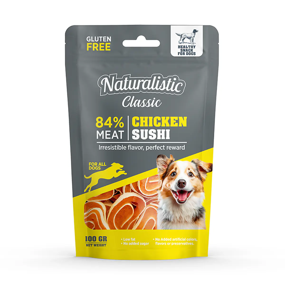 NATURALISTIC - CHICKEN SUSHI 100 GR (C2043) - Imagen 3