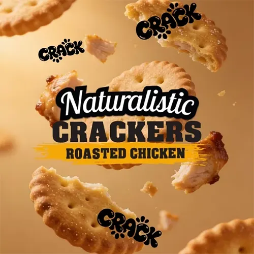 NATURALISTIC - CRACKERS ROASTED CHICKEN 200G (C2678)