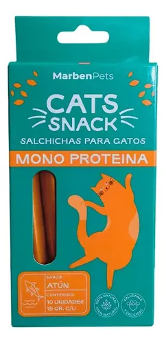 MARBEN PETS - SALCHICHAS MONOPROTEICAS DE ATUN 15 GR - Imagen 3