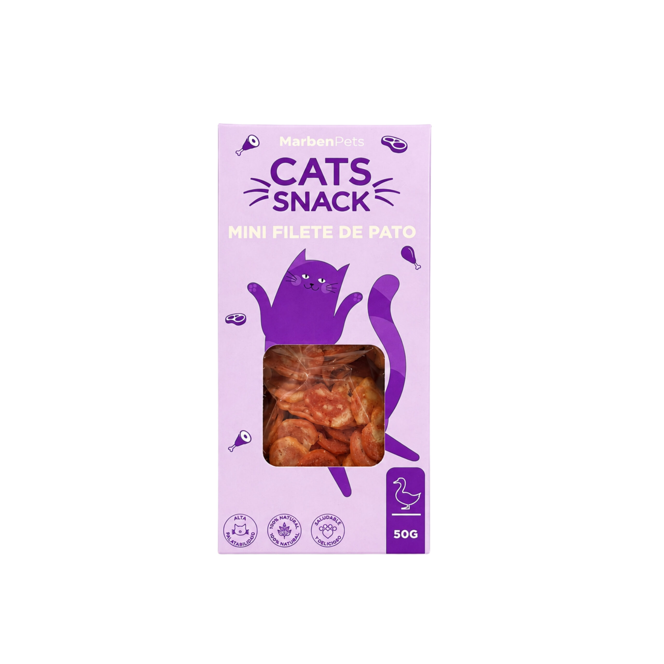 MARBEN PETS - MINI FILETE DE PATO 50 GR (CK1062)