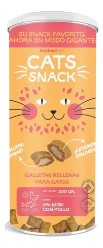 MARBEN PETS - MAXI GALLETA RELLENA SALMON POLLO 200 GRS (CK2001)
