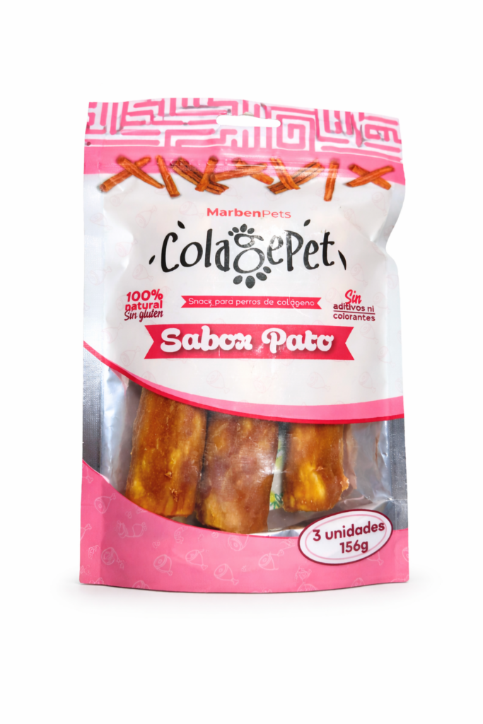 MARBEN PETS - COLAGEPET PATO STICKS M 3 UNIDADES 156 GR (CL02M)